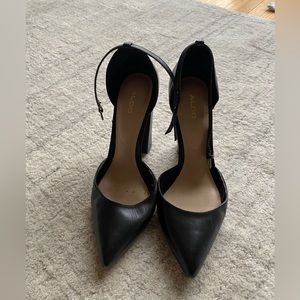 Aldo black heels